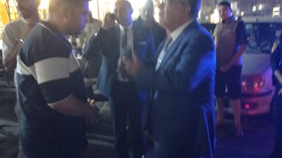 محافظ الدقهلية في جولة ليلية بشوارع مدينة المنصورة