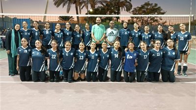 ناشئات سموحة يفوزن علي الاتفوشي ببطولة منطقة الإسكندرية للكرة الطائرة 