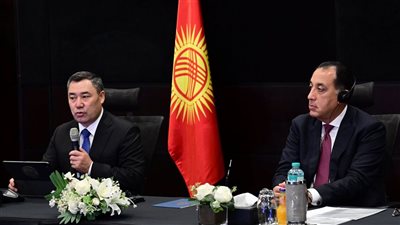 الرئيس القيرغيزي: مصر بحق مهد الحضارة الإنسانية وموطن أعرق تراث في التاريخ