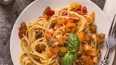 مكرونة بالخضار على الطريقة الإيطالية