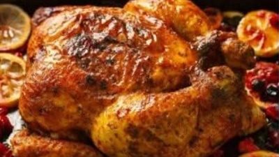 دجاج محشي بالأرز والكبدة