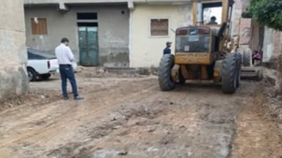 إحلال وتجديد بشوارع ماكينة الطحين بشبراخيت بتكلفة 2 مليون جنيه 