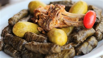 طريقة تحضير ورق دوالي مع كوسا وريش