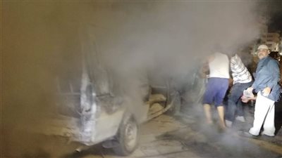 السيطرة على حريق نشب فى مطعم بالعبور