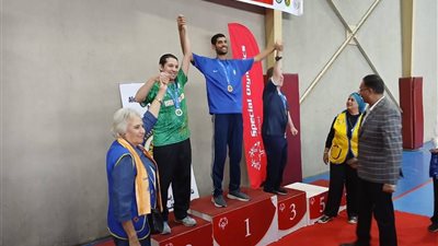 أبطال ذوى الهمم بنادي أصحاب الجياد يتألقوا فى بطولة الأولمبياد الخاصة بالإسكندرية لتنس الطاولة