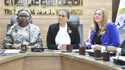 المستشارة أمل عمار تستقبل وفد مفوضية الاتحاد الإفريقي