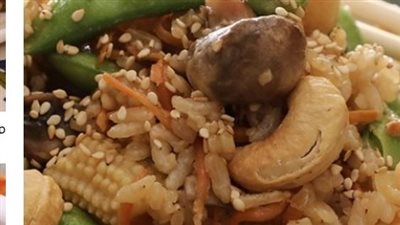 طريقة تحضير الأرز الصيني بالخضار