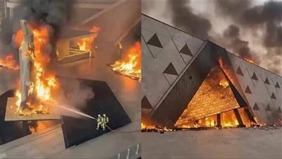 نشأت الديهي: صورة حريق المتحف الكبير مصدرها دول وجهات استخباراتية كارهة لمصر