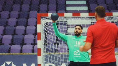 رجال يد الأهلي يواصل الاستعداد للسوبر المصري