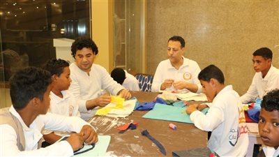 أهل مصر.. أطفال المحافظات الحدودية يجسدون ملامح مصر القديمة في ورش تفاعلية بالإسماعيلية