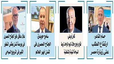 تفاؤل كبير فى القطاع السياحى بمؤشرات إيجابية