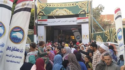 توافد كبير على صناديق الإقتراع لمجلس النواب بمطاي 