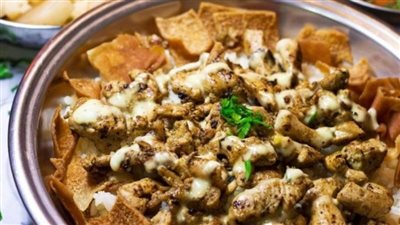 طريقة تحضير فتة الشاورما بالأرز