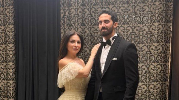 مي عز الدين وأحمد تيمور 