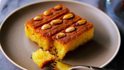 حضري بسبوسة صحية للرجيم بخطوات بسيطة وسعرات قليلة