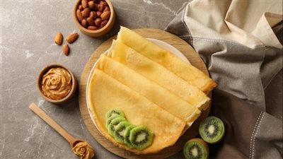 طريقة عمل كريب نباتي لذيذ وخفيف