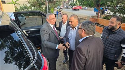 وصول الدكتور عبدالسند يمامة لحضور المؤتمر الجماهيري لمرشح الوفد محمد الأتربي