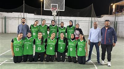 انسات الجياد يفوزن على ميت علوان بالدور التمهيدى ببطولة المنطقة لكرة السلة 