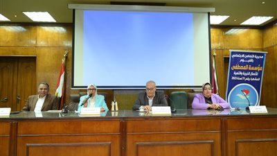  ذكرى انتصارات أكتوبر بكلية الخدمة الاجتماعية بالفيوم