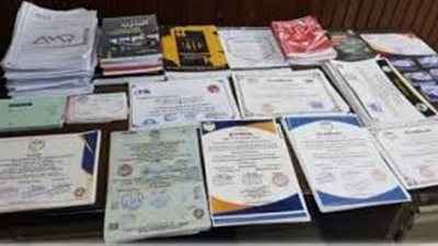 ضبط كيان تعليمي وهمي بالنصب على المواطنين فى القليوبية