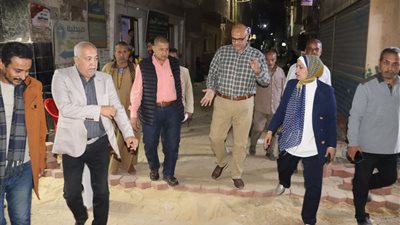 محافظ القليوبية يتفقد أعمال رصف شوارع طوخ وقليوب ضمن الخطة الاستثمارية