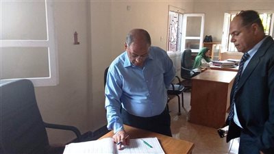 وكيل زراعة البحيرة يتابع أعمال الجمعية الزراعية بالأبعادية