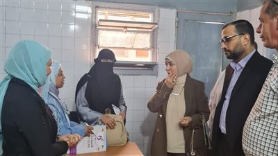 مرور مفاجئ لوكيل وزارة الصحة بالفيوم على المستشفى العام