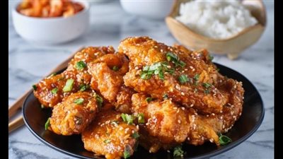 الدجاج الكوري المقلي الحار.. حضريه بقوام مقرمش ولذيذ