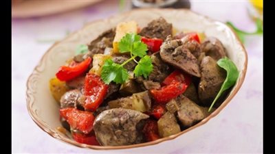 طريقة عمل كبدة بالثوم والليمون| سهلة ولذيذة