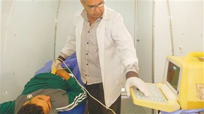 قافلة طبية تفحص 1598 مواطنًا بقرية أبو طاحون