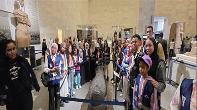 زيارة أطفال حلايب وشلاتين والوادي الجديد لمجلس الطفولة ومتحف الحضارة والعاصمة الجديدة 