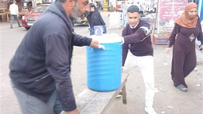 إزالة 150 إشغالا ثابتا ومتحركا بالدلنجات