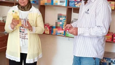 تموين البحيرة يضبط منظفات منتهية الصلاحية 