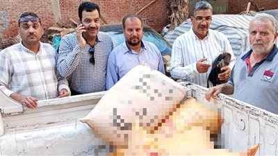 ضبط 200 عبوة مواد غذائية منتهية الصلاحية و60 علبة سجائر بدون فواتير بالبحيرة