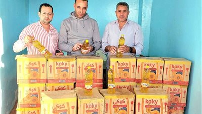 ضبط 456 زجاجة زيت تمويني مجهولة المصدر في أحد مخازن البحيرة
