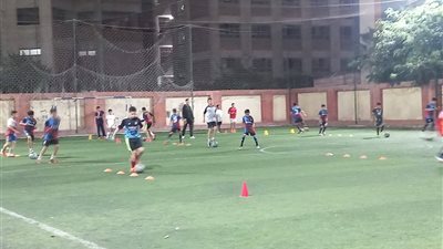 تدريبات رياضية بمركز شباب السيوف ٢