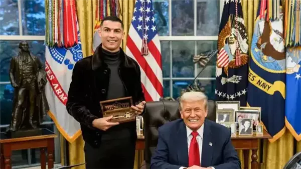 دعوة إلى الدوري الأميركي أم تمهيد لمونديال 2026؟ جدل حول رسالة ترامب لرونالدو