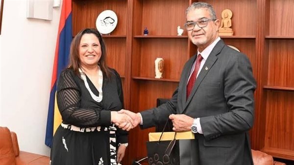 سفيرة جمهورية مصر العربية لدى موريشيوس 