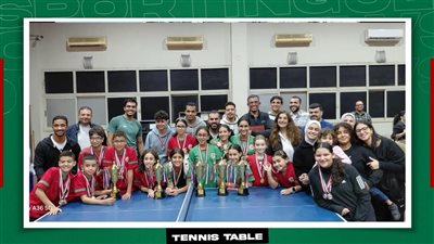 سبورتنج يكتسح بطولة منطقة الاسكندرية لتنس الطاولة 