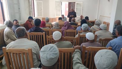 زراعة البحيرة تنظم ندوة موسعة حول المكافحة المتكاملة لآفات القمح بأبو حمص