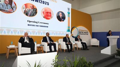 رئيس مياه البحيرة يشارك في المؤتمر الدولي لتكنولوجيا مياه الشرب والصرف الصحي 