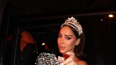 الكريستال يعكس جاذبية بسمة بوسيل