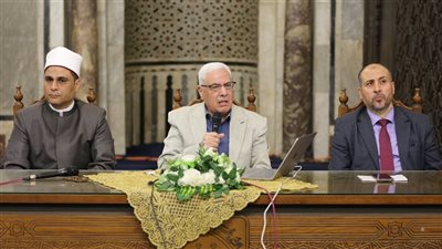 ملتقى التفسير بالجامع الأزهر: الماء البارد في قصة سيدنا أيوب آيةٌ ربانية وعلاجٌ 