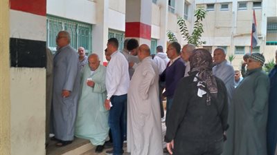 انتظام عملية التصويت بعد فترة الراحة بلجان الدقهلية