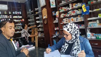 تحرير 6 محاضر خلال حملة رقابية على الصيدليات والمنشآت الطبية بأبو المطامير