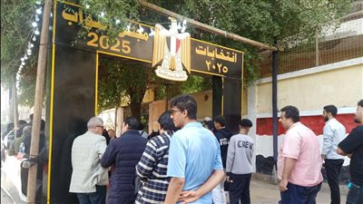 إقبال متزايد من الناخبين في المنيل مع بدء اليوم الثاني لانتخابات النواب