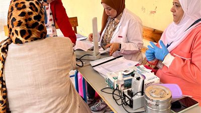  الفرق الطبية تؤمن الخدمات الصحية داخل لجان التصويت بالدقهلية