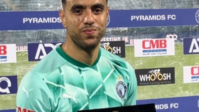 الشيبي أفضل لاعب في مباراة بيراميدز والمقاولون 
