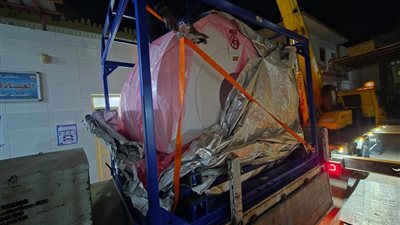 تسليم  جهاز الرنين المغناطيسي  لمستشفى السنبلاوين بالدقهلية