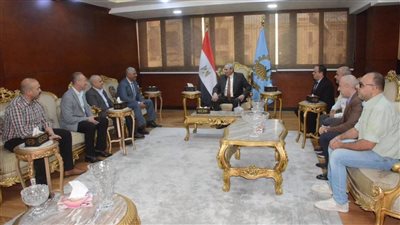 الغمرى يبحث مع الجندى تطوير الشبكة الكهربائية بمحافظة الغربية 